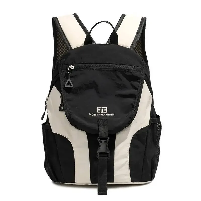 sac à dos de voyage de randonnée à blocs de couleurs pour étudiants, nouvelle mode 2025, sac à dos de voyage léger en plein air pour femmes