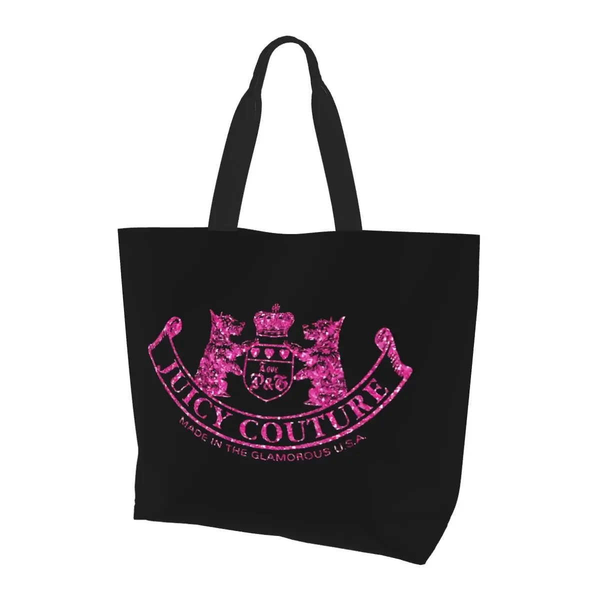 sac de shopping j-juicy-c-couture, sac à bandoulière pour femme, sacs fourre-tout décontractés pour femme