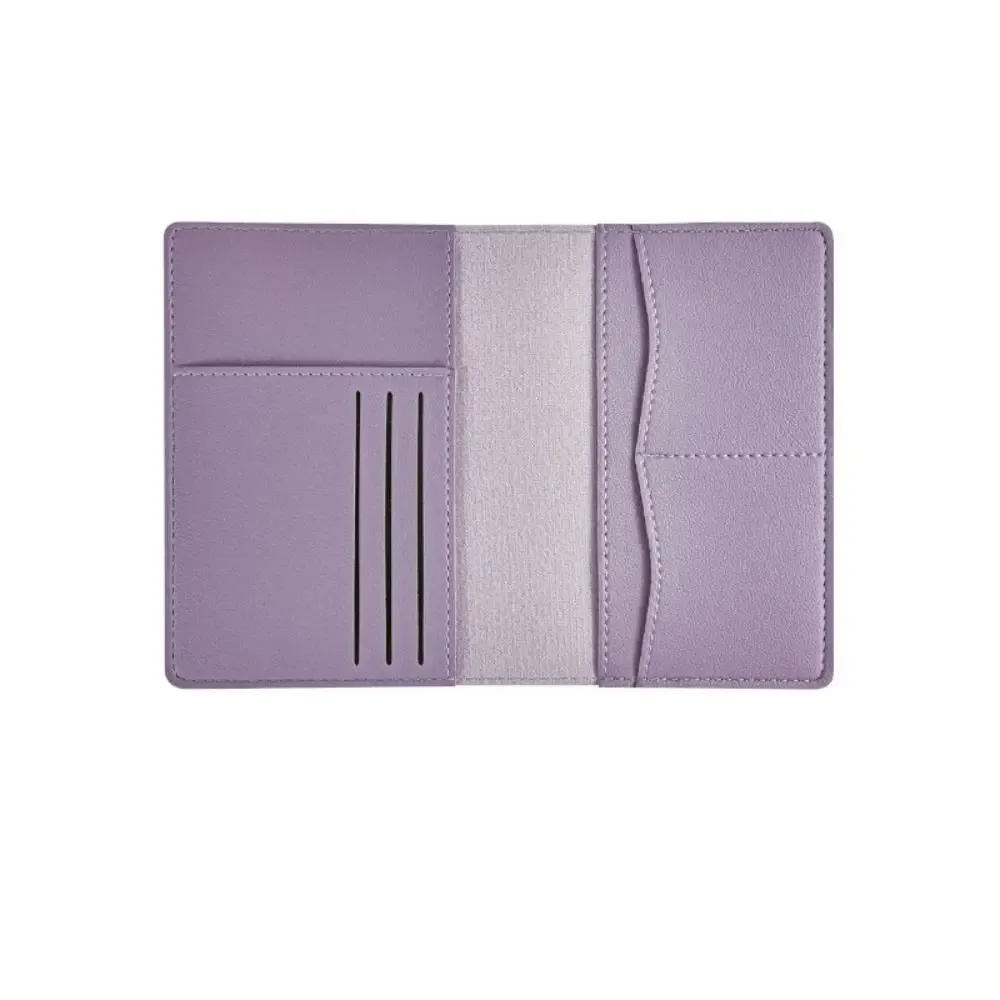 housse de passeport de voyage en pu, multifonction, plusieurs emplacements pour cartes, sac de passeport, accessoires de voyage, grande capacité
