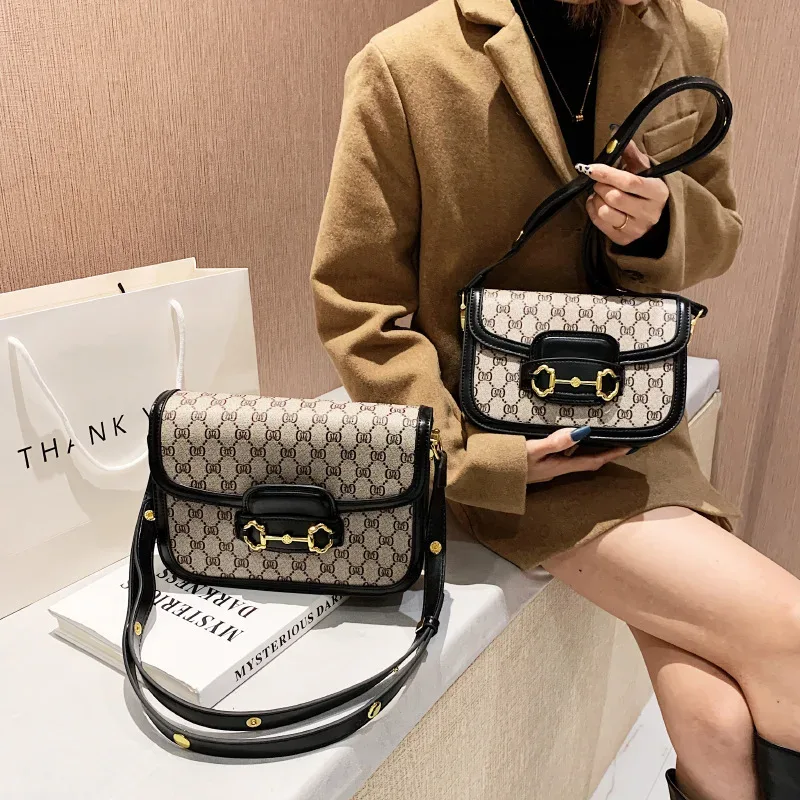 sac à bandoulière classique en cuir véritable pour femme, style selle, design parisien populaire, sac à main décontracté vintage et tendance