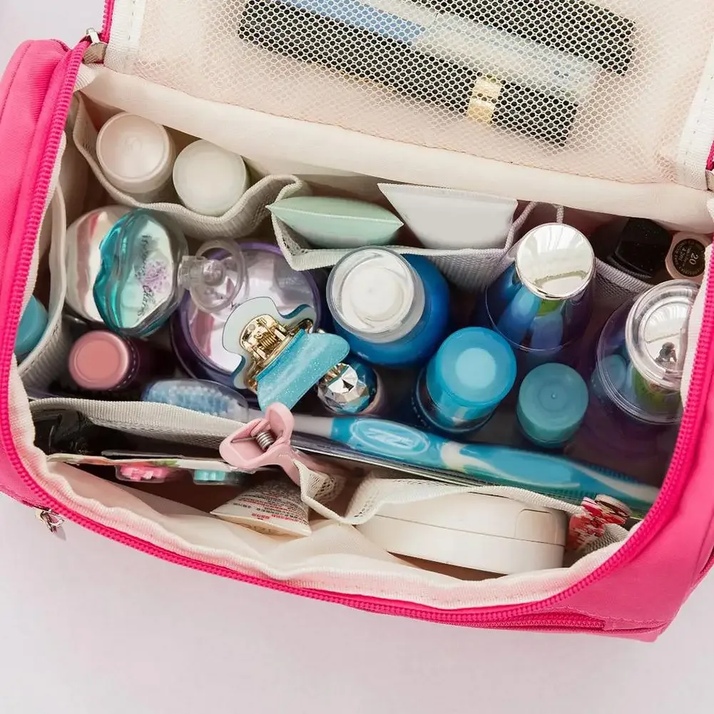 sac de toilette de voyage, grande capacité, organiseur de cosmétiques, sac de toilette imperméable, sac de toilette portable et durable pour un usage quotidien