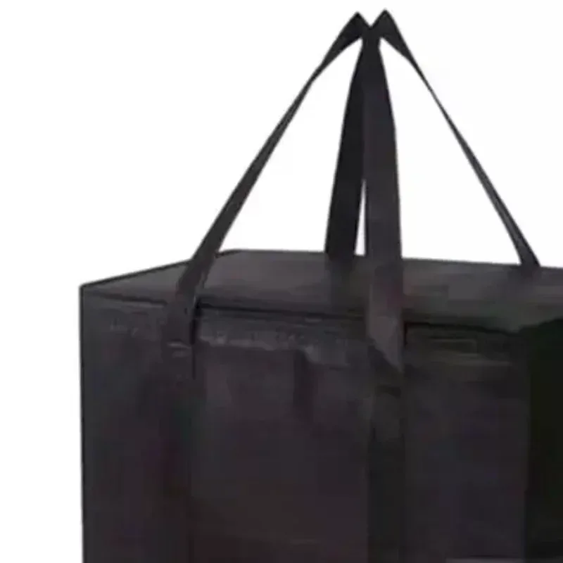 sac isotherme pliable en aluminium imperméable, sac de pique-nique portable, sac de livraison de nourriture, sac de rangement