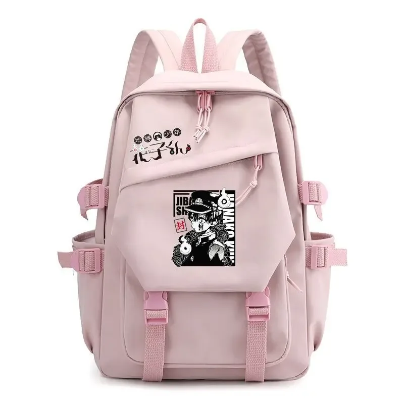 sac à dos hanako kun lié aux toilettes, sac d'école de dessin animé hanako yashiro nene minamoto kou, cartable de voyage pour étudiants de grande capacité