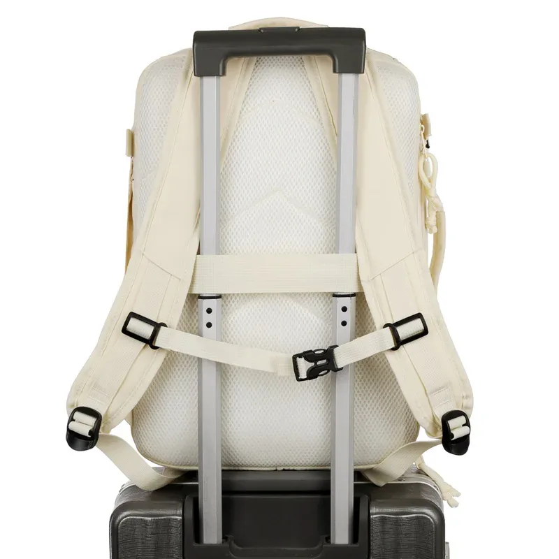 sac à dos extensible grande capacité avec compartiment humide/sec et compartiment à chaussures, sac de voyage décontracté pour affaires