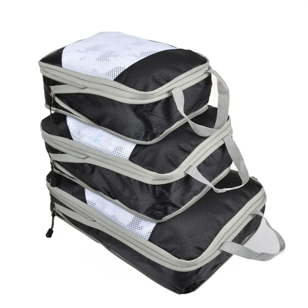 sacs de compression en nylon, organisateurs de vêtements imperméables et peu encombrants, extensibles et pliables, pochettes de tri pour vêtements, camping