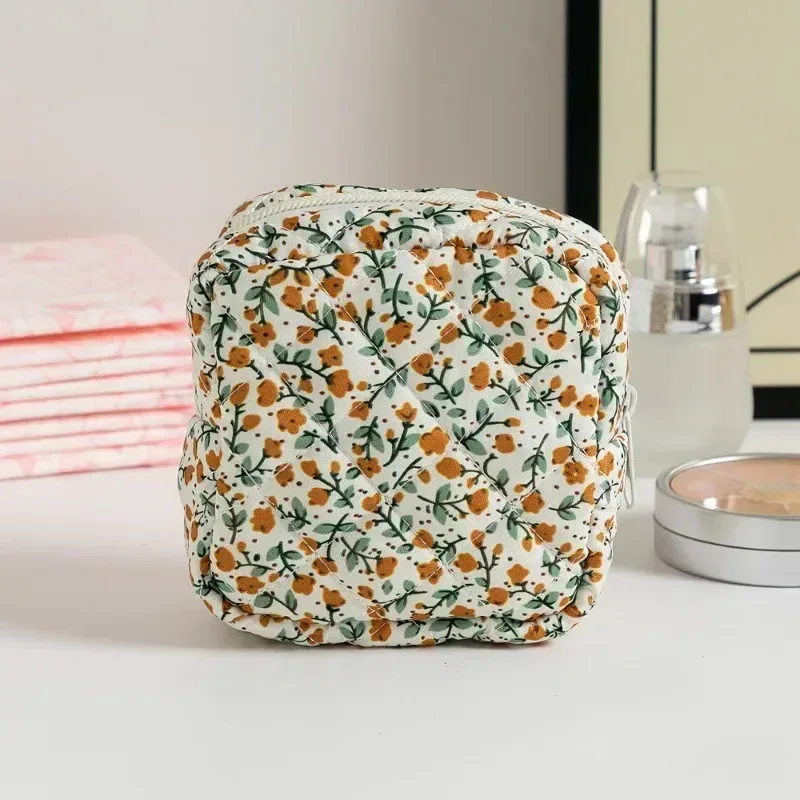 pochette de rangement pour serviettes hygiéniques, pochette menstruelle féminine, sac de rangement portable pour tampons, mini pochette de rangement pour maquillage et rouge à lèvres