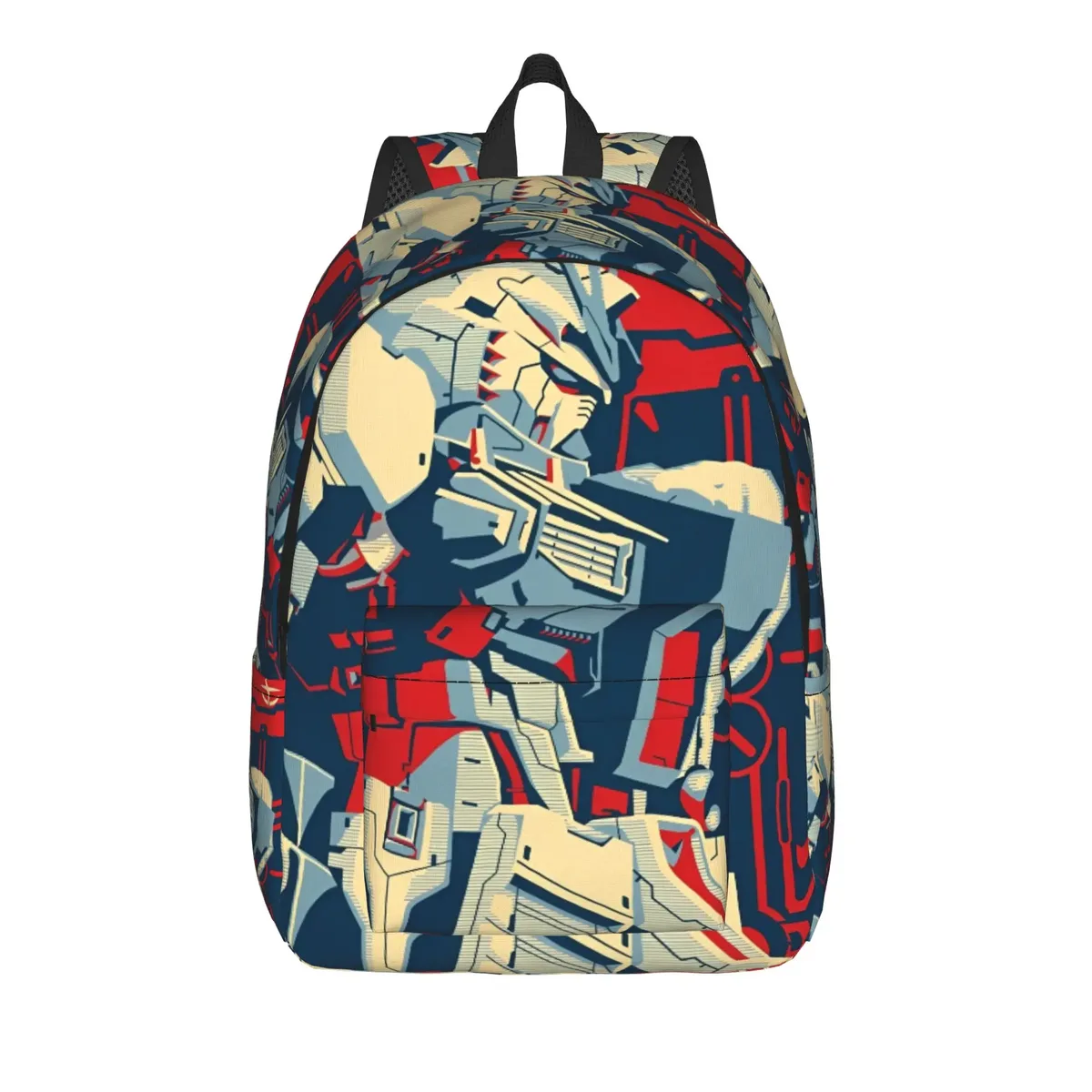 sac à dos gundam, sac à dos streetwear avec robot de dessin animé, sacs d'école unisexes, grands sacs de voyage, sac à dos design