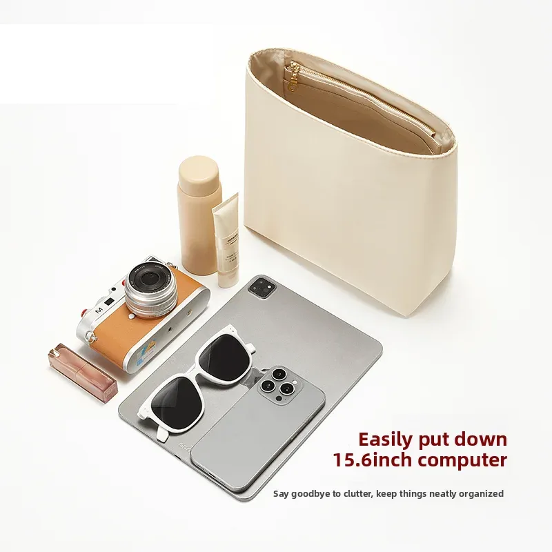 insert organisateur de sac pour sac à dos longchamp, rangement en nylon, support de sac en platine, rangement, modification intérieure, accessoires de sac