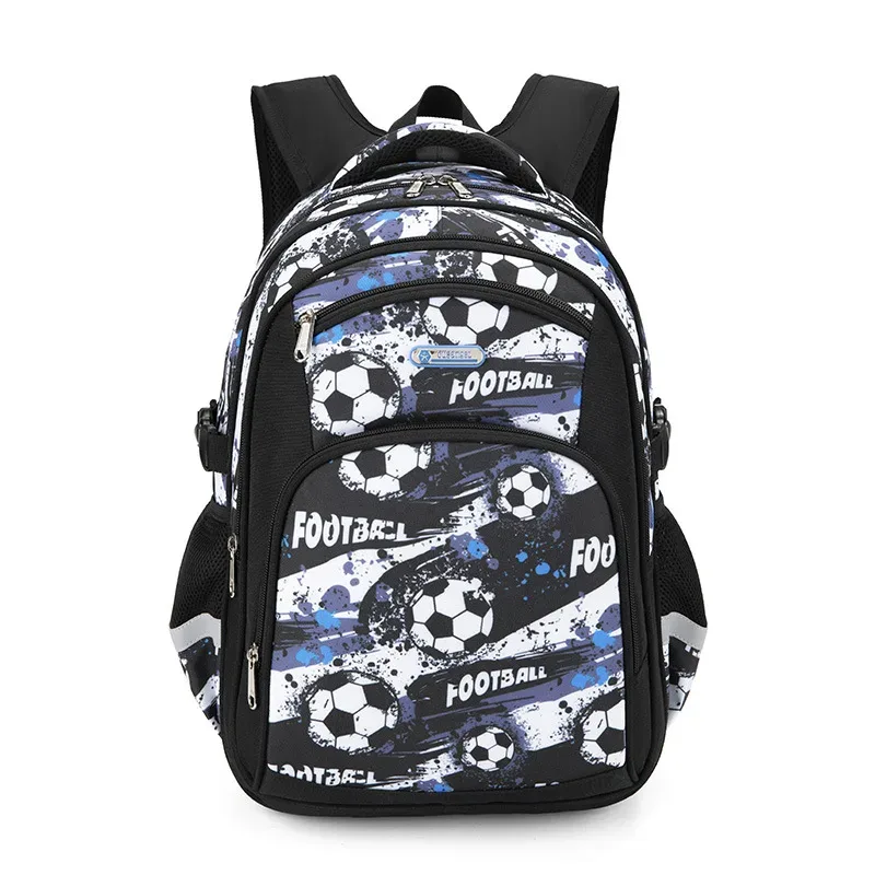impression football sac à dos pour enfants cartable sac à dos voyage sacs d'école pour adolescents mochila escolar infantil menino