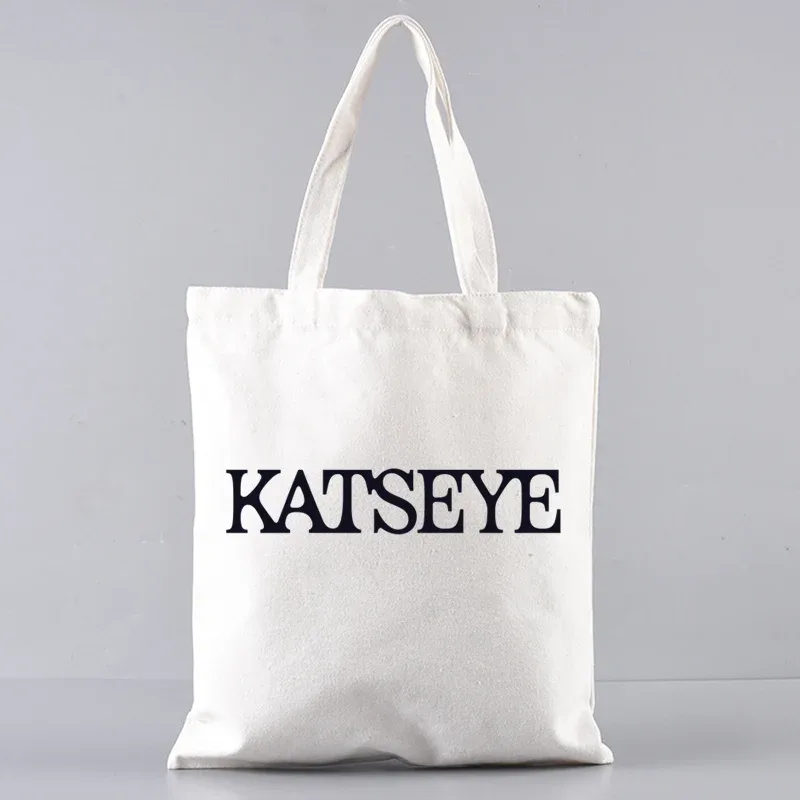 katseye sacs à main mode sac à main toile sac fourre-tout dames sac à bandoulière décontracté sacs à provisions réutilisables