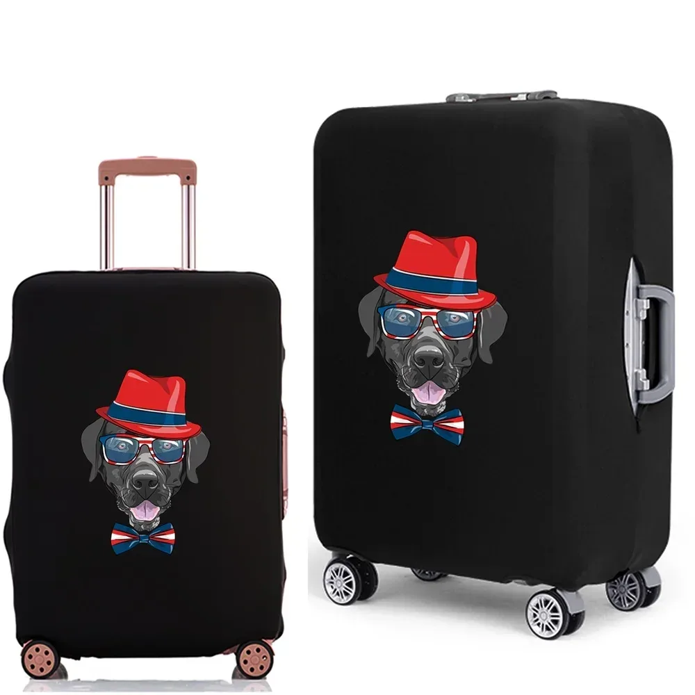 juste de protection élastique pour bagages de voyage, étui épais, housse anti-poussière, nouveau motif de chien, appliquer 18-28, 2022
