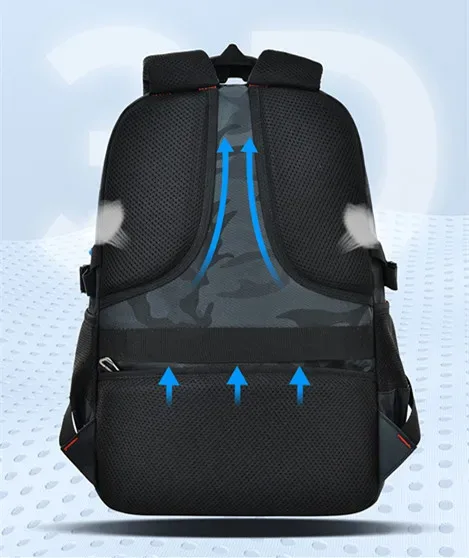 nouveau sac à dos de voyage camouflage 2025 pour hommes, 2 tailles, sac à dos grande capacité pour étudiants et garçons
