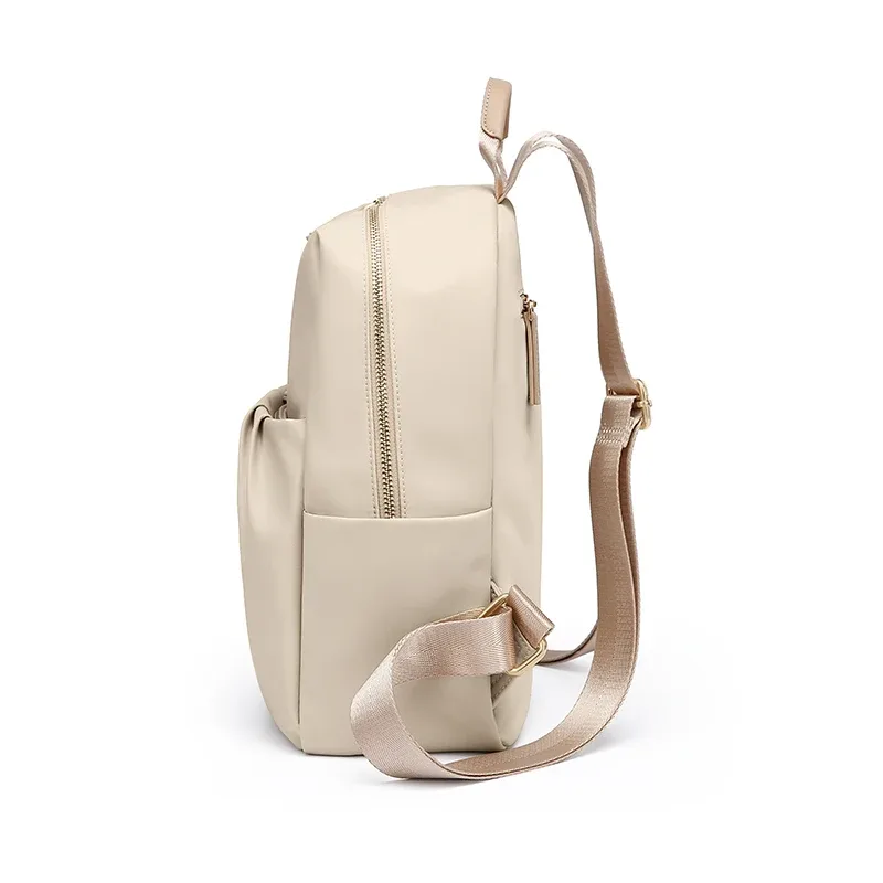 golf mignon sacs à dos pour femmes élégant dames sac à dos sac à main couleur unie petit sac à dos sacs multi poches esthétique femme sac