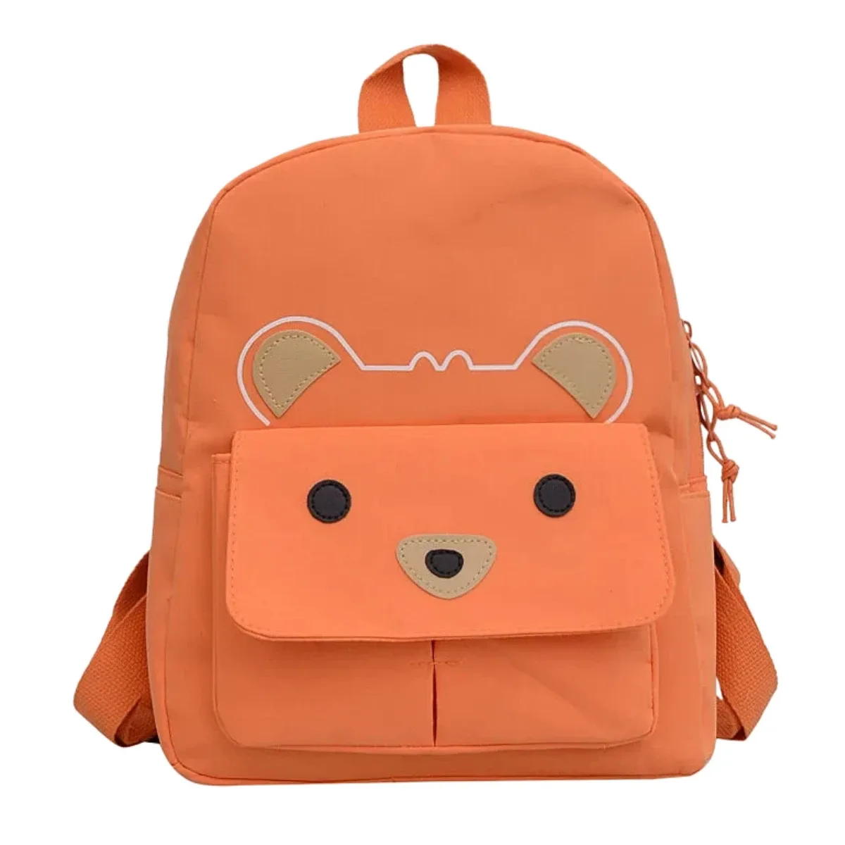 sac à dos de maternelle brodé avec un ours mignon, sac d'école personnalisé avec nom pour enfants, idéal pour l'école, les voyages quotidiens, cadeaux de rentrée scolaire pour enfants.