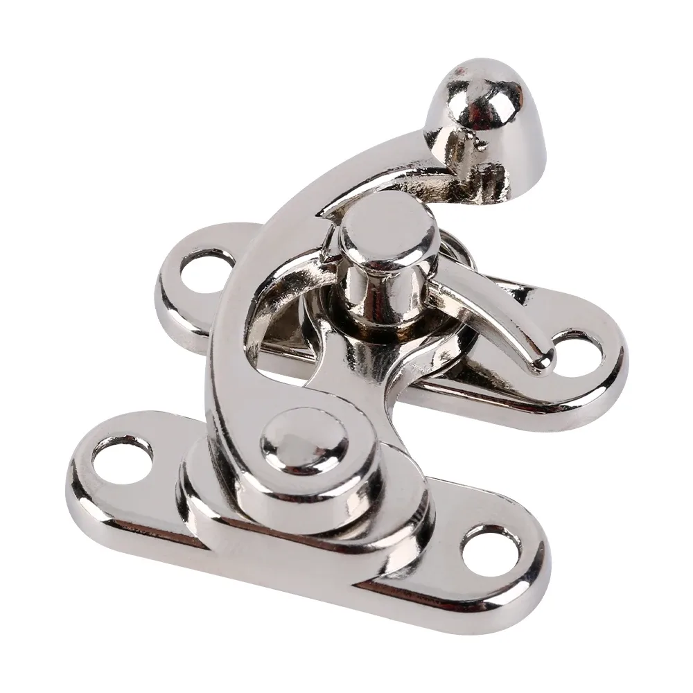 3.8cm bijoux poitrine cadeau vin boîte en bois étui bascule loquet en cuir sac à main valise moraillon crochet serrure fermeture pour femmes sacs