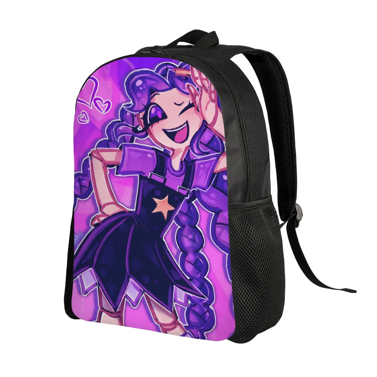 Sac à dos de randonnée en polyester pour femme, durable et élégant, idéal pour le lycée - Liilyys-Loveebraided Rucksack