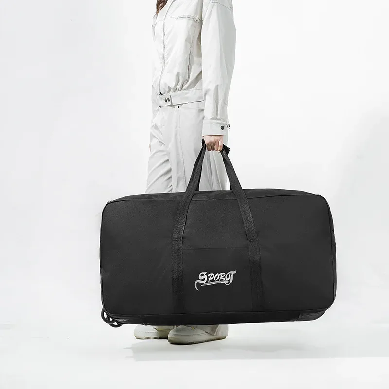 valise de voyage pliable grande capacité pour étudiant, avec roulettes, pour le rangement de couettes et de vêtements