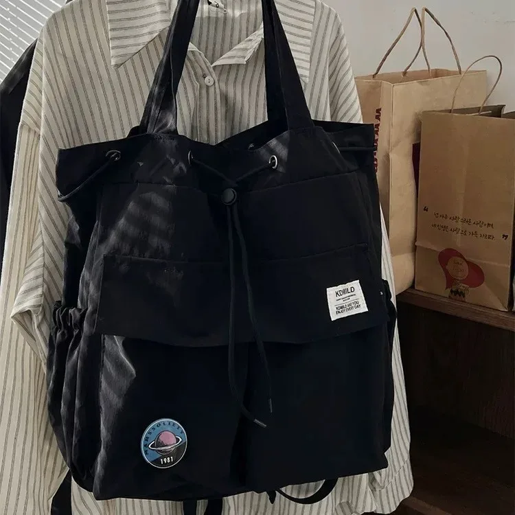 sac à dos léger et décontracté pour femme, idéal pour les voyages, les loisirs en plein air, en nylon, capacit