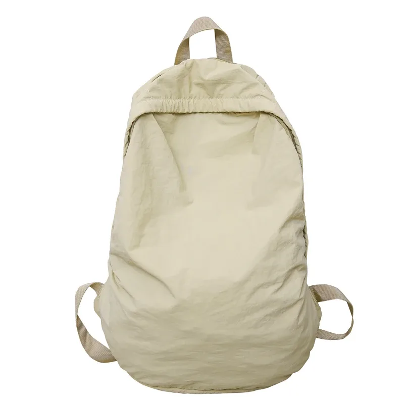 sacs à dos en nylon imperméables de grande capacité, sacs de loisirs ou de voyage légers et solides, style universitaire, tible de gril, sac décontracté coréen