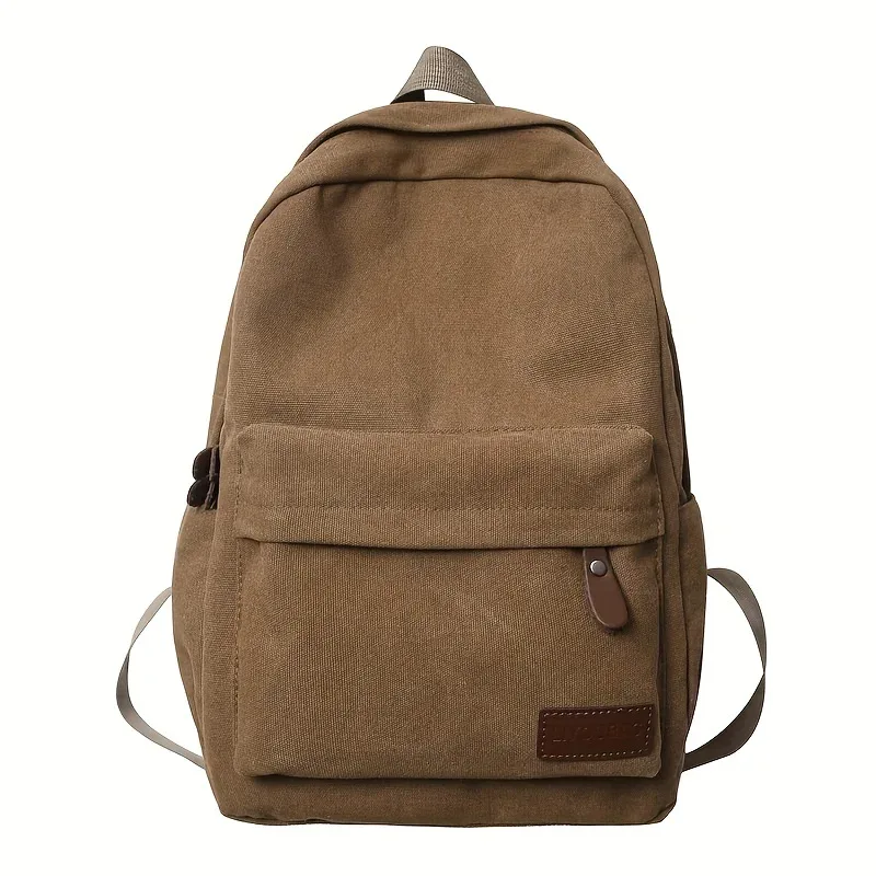 sac à dos réutilisable durable, sac en toile unisexe, sac pour ordinateur portable de bureau et de déplacement quotidien, sacs à dos de haute qualité, sac à bandoulière simple,