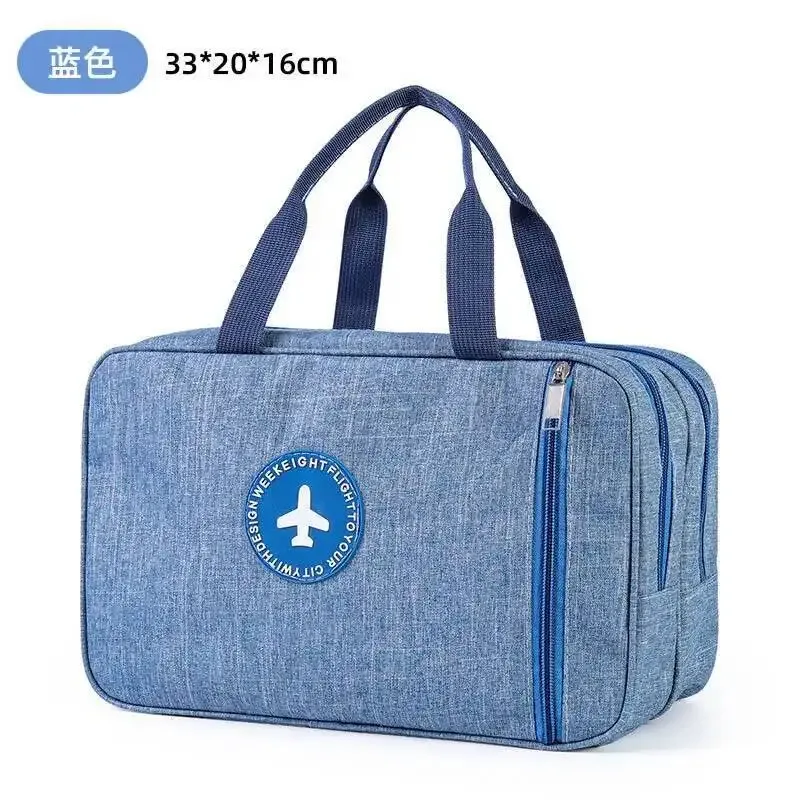 sac à bagages multifonction de grande capacité pour court voyage, sac de maquillage pour femmes et hommes, sac de sport étanche en tissu oxford portatif