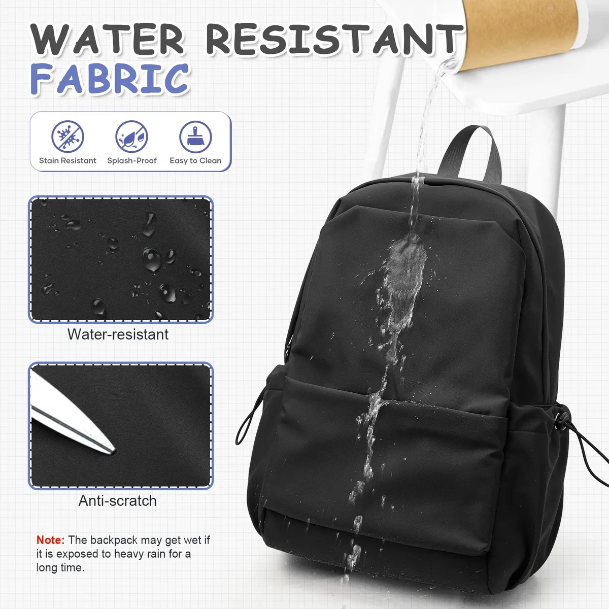 sac à dos léger pour femmes hommes lycée collège bookbag pour adolescent mignon collège voyage sacs à dos d'ordinateur portable pour filles garçons