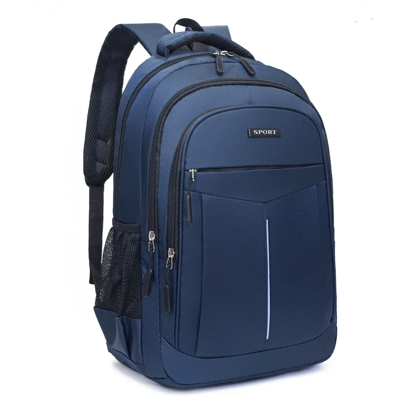 sac à dos pour homme - sac pour ordinateur portable noir de grande capacité, sangle réglable et compartiments multiples, sac de voyage de loisirs