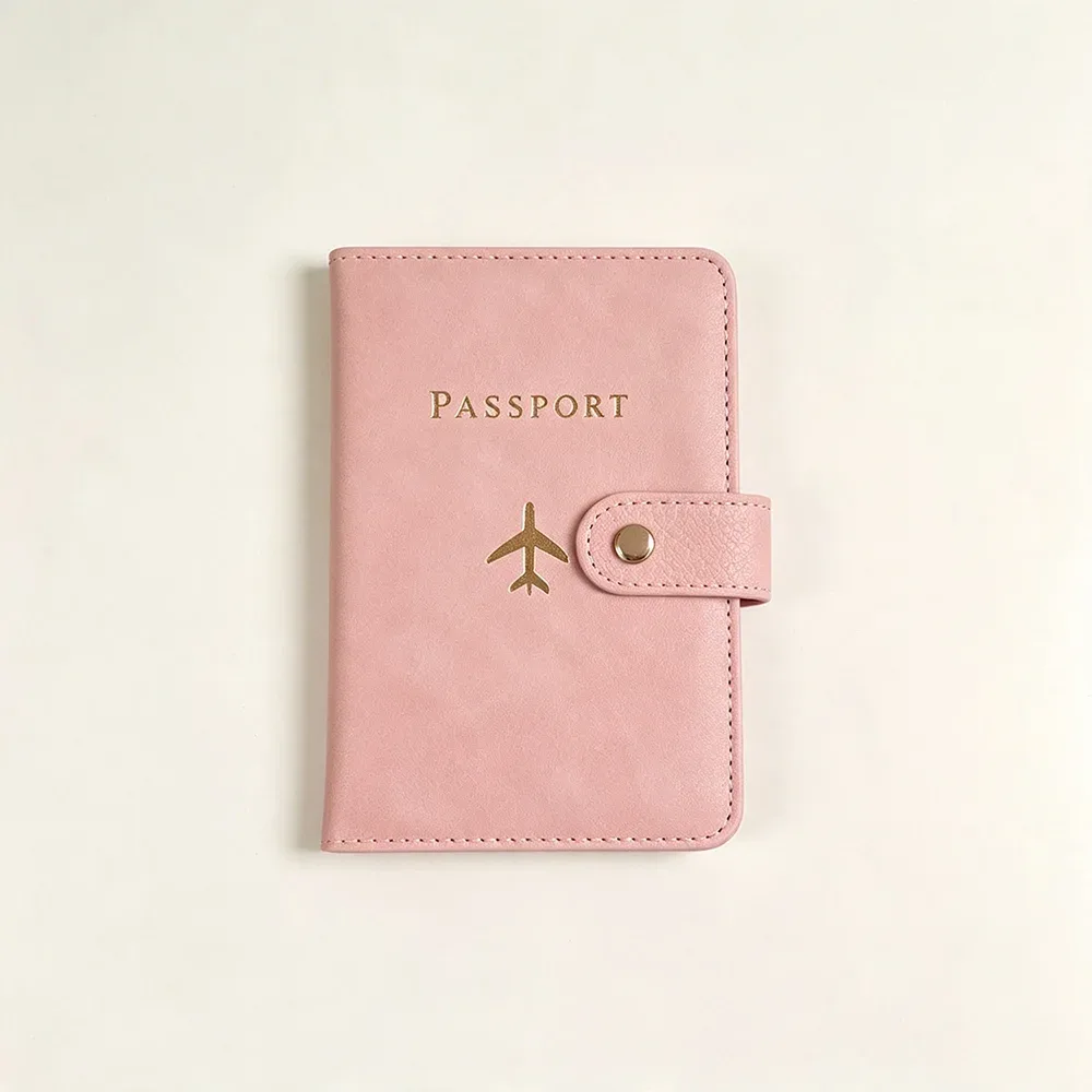 porte-passeport multi-fentes unisexe avec blocage rfid, étui de passeport portable, protection contre le blocage rfid pour les documents de voyage
