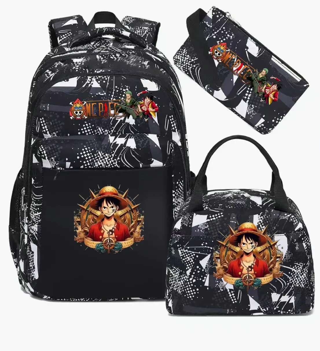 sacs d'école décontractés one piece, sac à dos imperméable, capacité pour ordinateur portable, sacs de voyage, mochilas