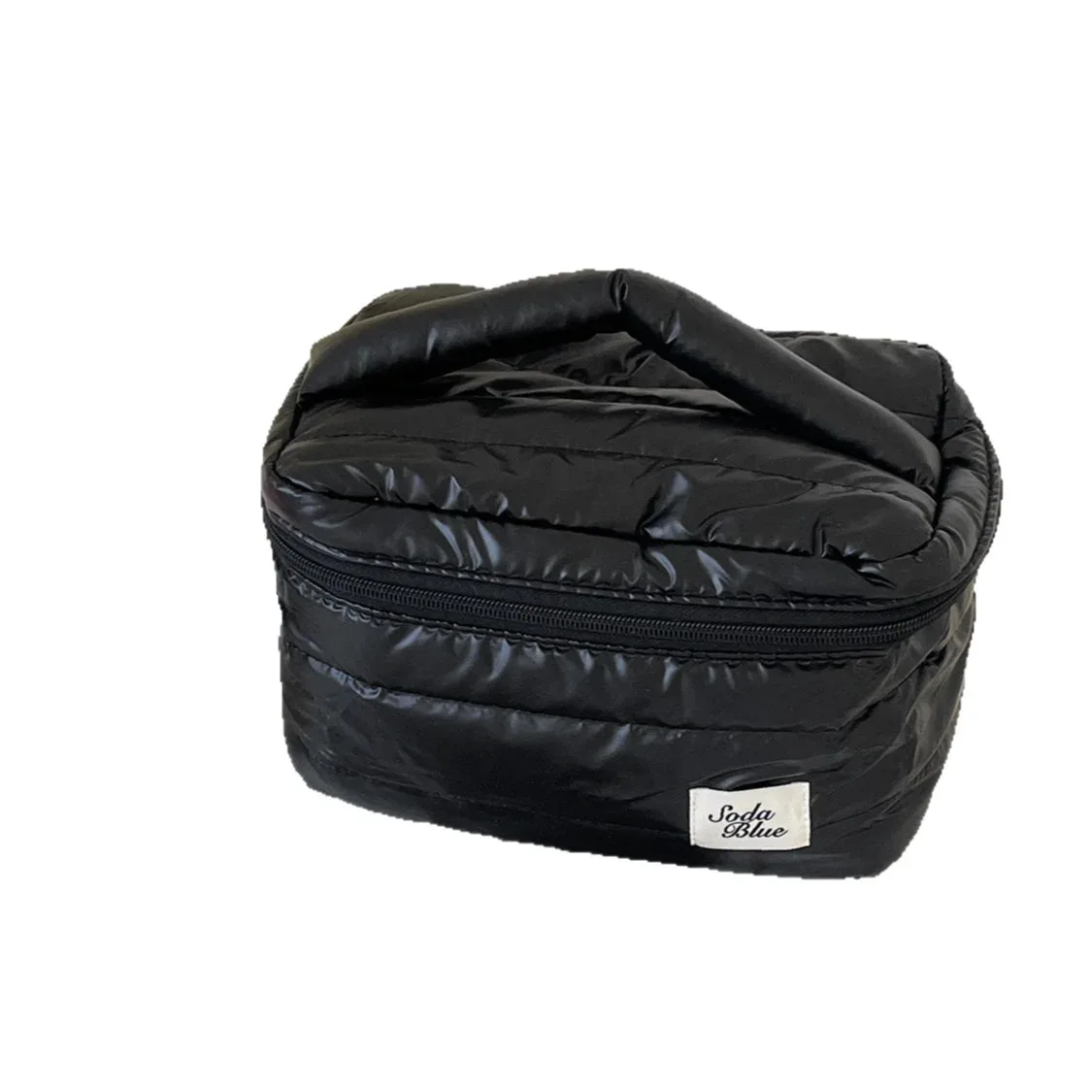 trousse de toilette portable étanche grande capacité minimaliste haut de gamme yt série lazy – sac de maquillage
