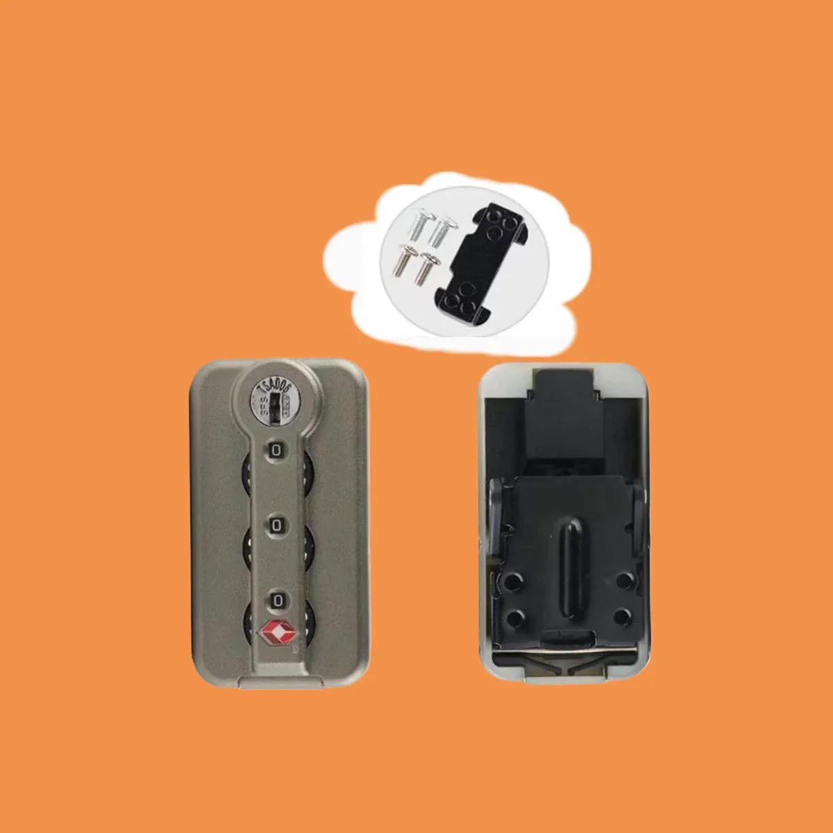 serrure de sécurité tsa006 pour valise rimowa, serrures à code de remplacement, accessoires pour valises, réparation, serrures de sécurité
