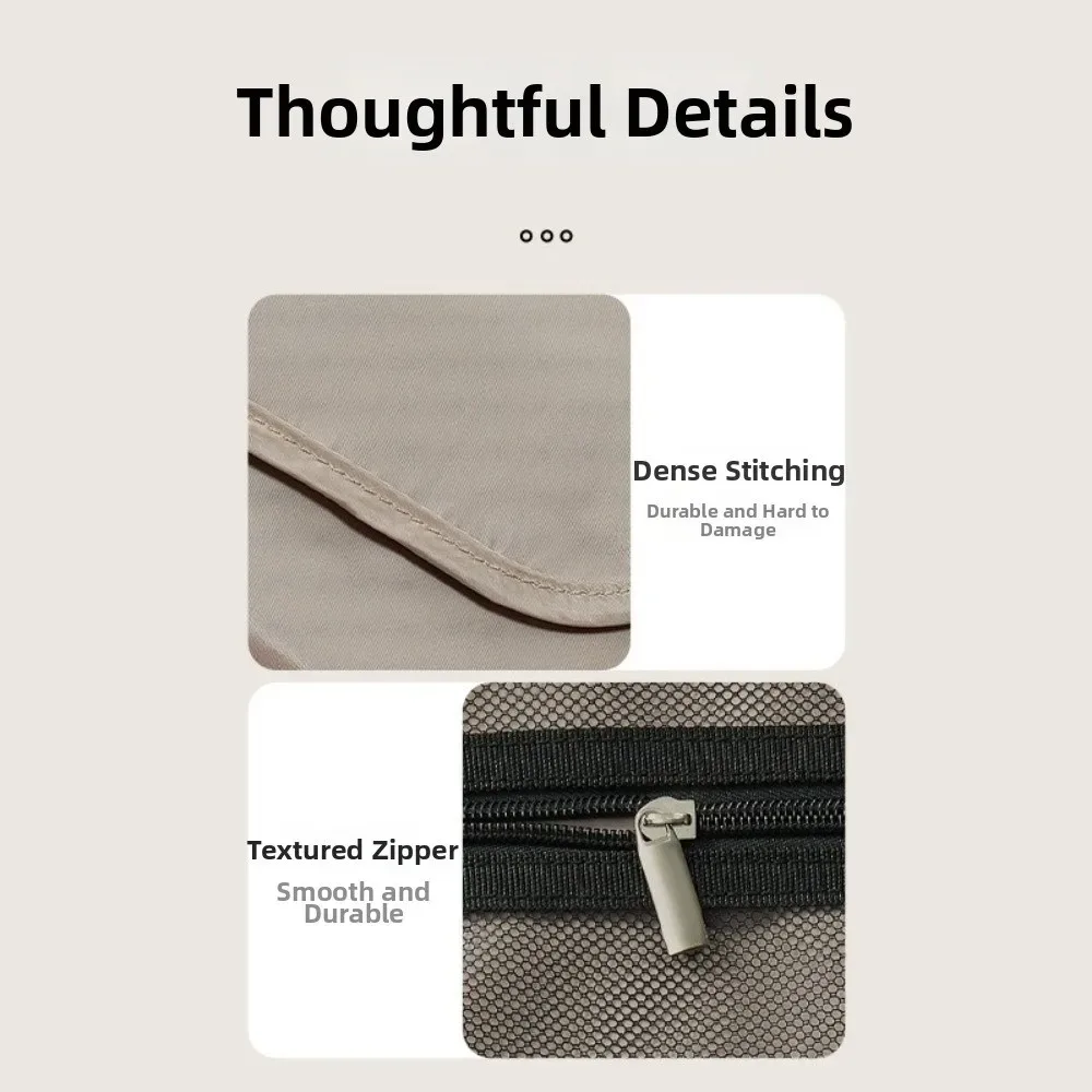 trousse de toilette portable grande capacité, étanche, avec séparation sec/humide, sac de rangement pour maquillage, plusieurs compartiments, pliable
