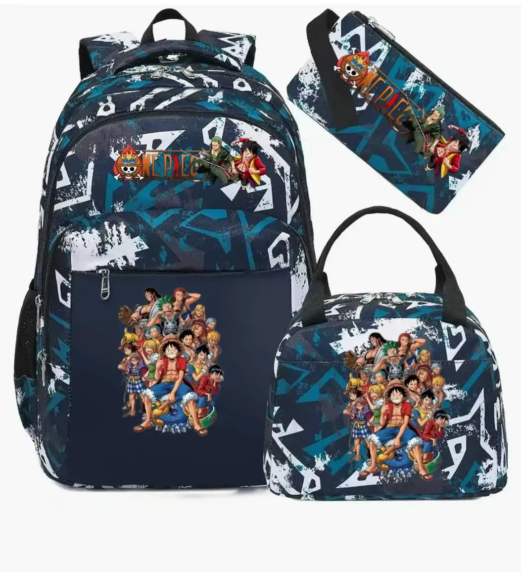 sacs d'école décontractés one piece, sac à dos imperméable, capacité pour ordinateur portable, sacs de voyage, mochilas