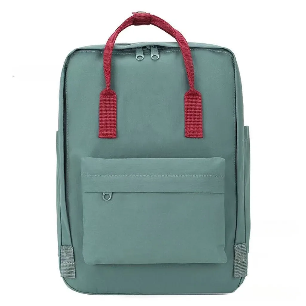 sac à dos en toile de grande capacité, sac d'école pour étudiants, sac à dos léger pour ordinateur portable, sac de voyage décontracté pour hommes et femmes
