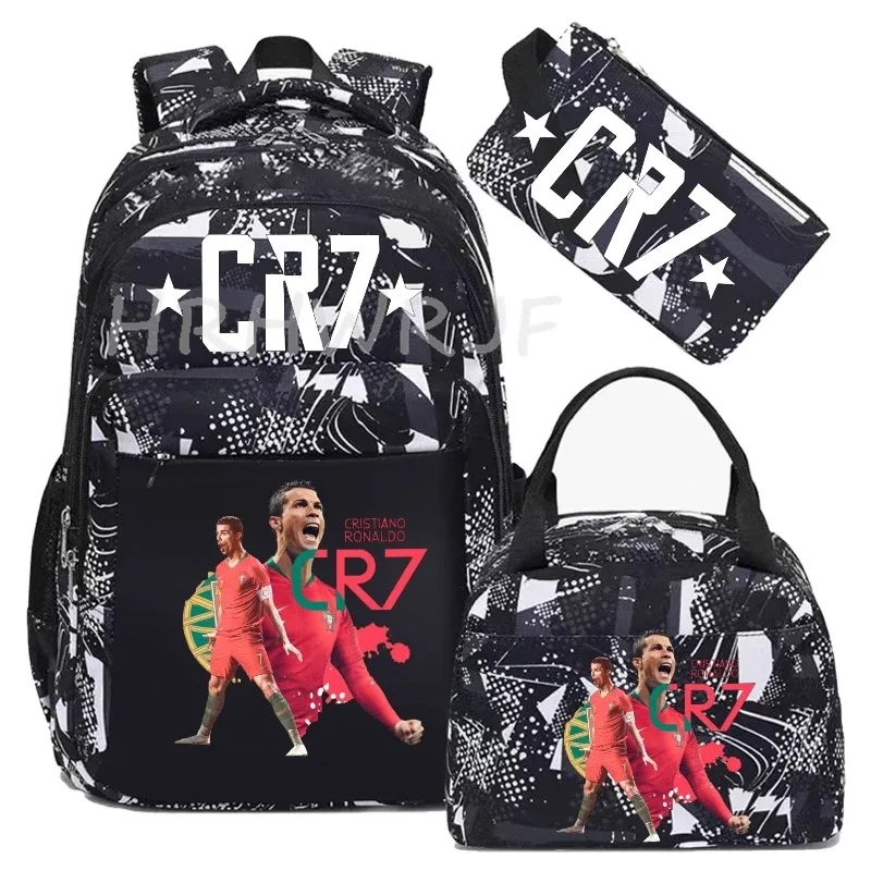 sacs à dos de sport cr7, sacs d'école camouflage pour ordinateur portable, pour hommes et femmes, sac à dos de grande capacité pour les voyages, le bureau, les trajets scolaires