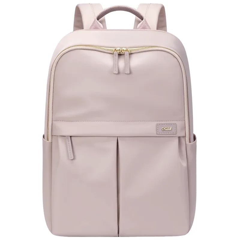 sac à dos de voyage décontracté pour femmes, 16 pouces, étanche, business, élégant, pochette pour ordinateur portable de 15 pouces, sac d'école en nylon de haute qualité