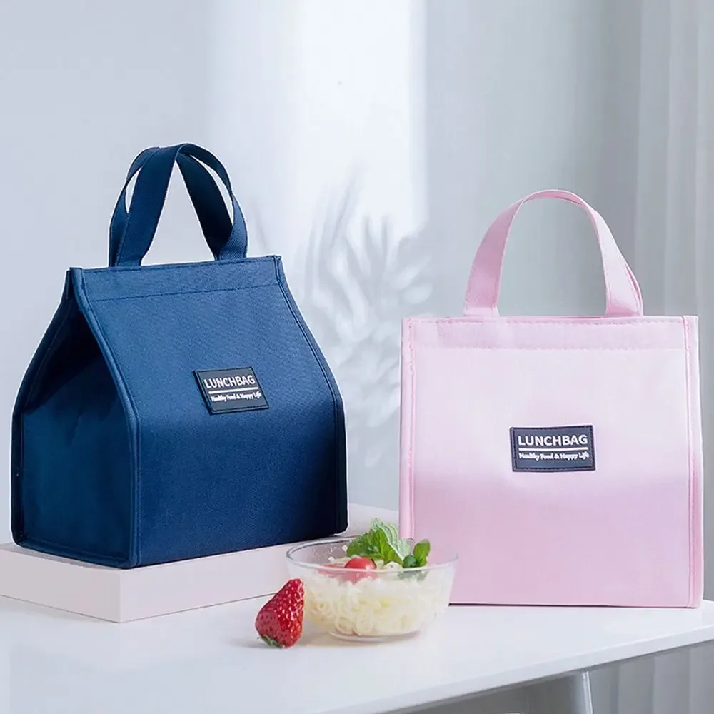 1 pièces durable s/m/l sac thermique isolé étanche portable refroidisseur sac à déjeuner sac de rangement pique-nique voyage