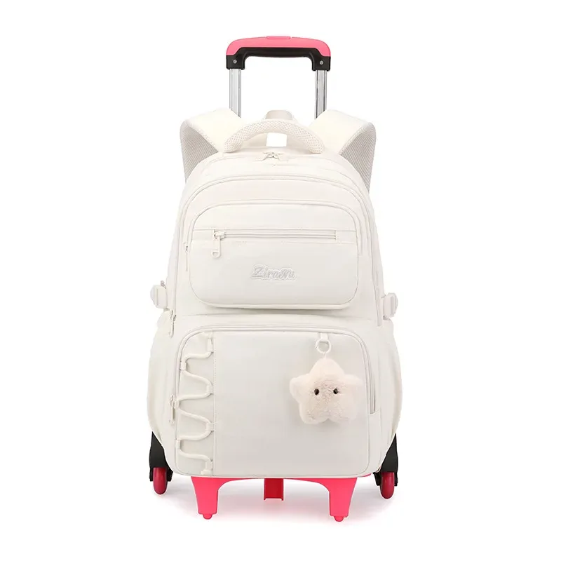 sac à dos scolaire pour enfants, sac à roulettes pour filles, sac à dos pour étudiants, sac à livres pour enfants, sac à dos à roulettes, sac à dos à roulettes