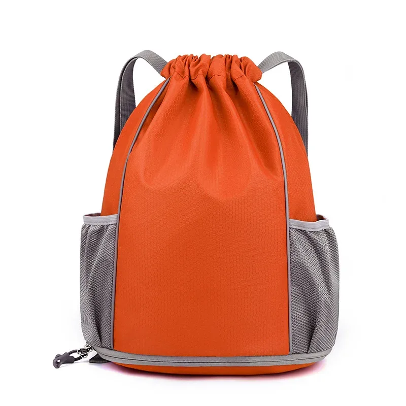 sac à dos de perles de logo personnalisé, sac wstring de proximité, sports de plein air, basket-ball, marathon, impression, cadeau