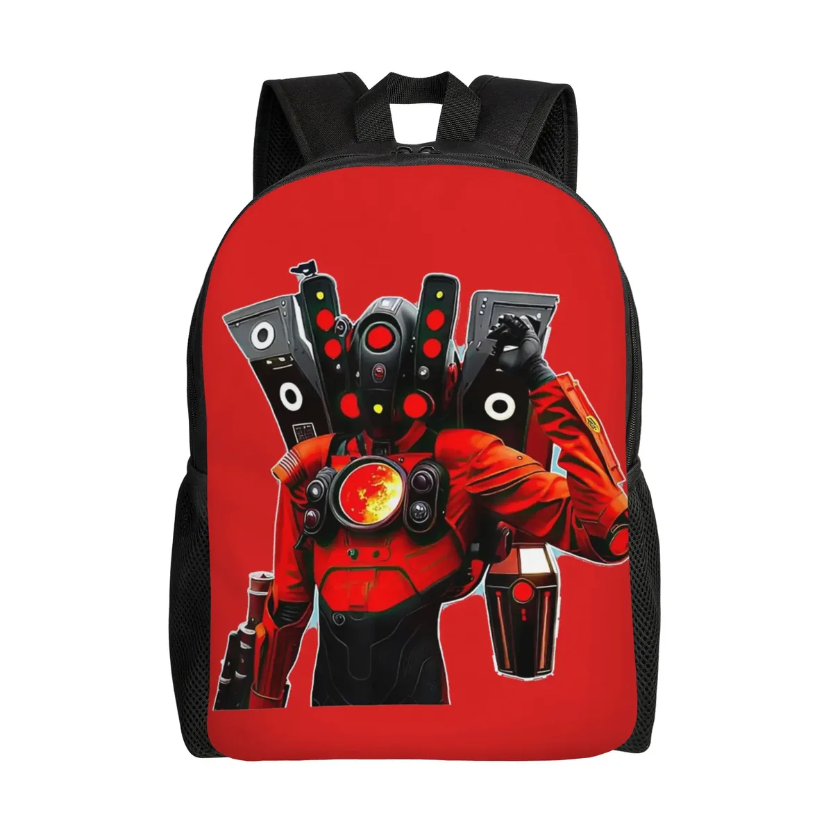 sac à dos titan speakerman pour hommes, femmes, adolescents, lycéens, travail, collège, avec poche, skibidi toilet