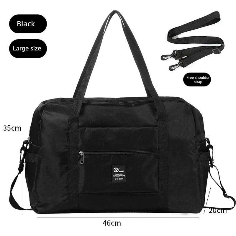 sacs de voyage pliables grande capacité, sacs à main étanches, sacs de vêtements portables, sacs de sport à poignée télescopique, sacs de rangement pour vêtements