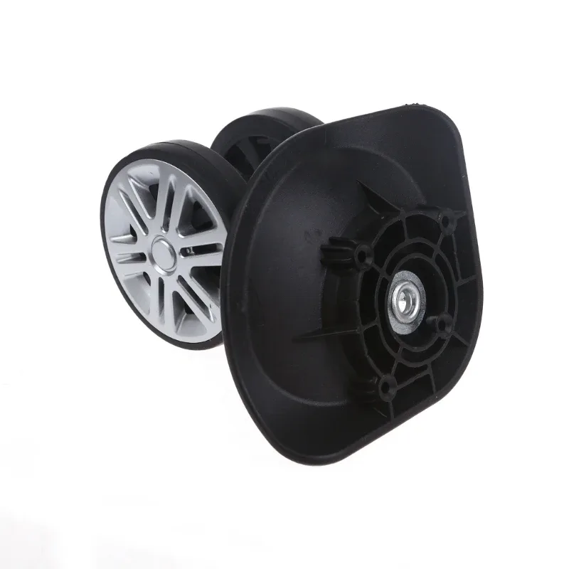 roues de remplacement universelles pour valise de voyage, double nucleosilencieux avec roulettes durables, pièce de réparation, a02, 1 paire
