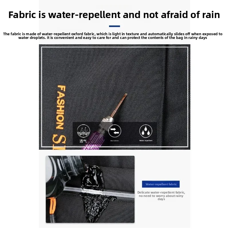 sac à dos pour ordinateur portable oxford durable pour homme, imperméable, pour le travail, les voyages, le lycée