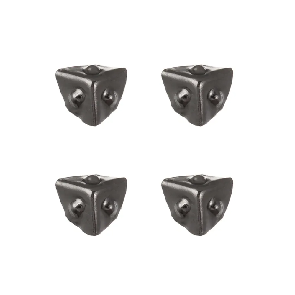 4 pièces de protection d'angle en métal pour valises, accessoires de bricolage manuels, mini-verrous de coffre en métal, pièces pour sacs