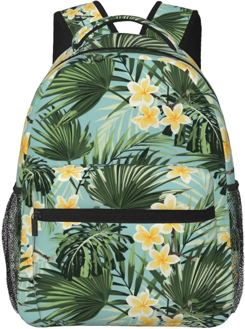 sac à dos à motifs de palmier hawaïen pour homme et femme, joli cartable pour ordinateur portable, voyage, randonnée, camping