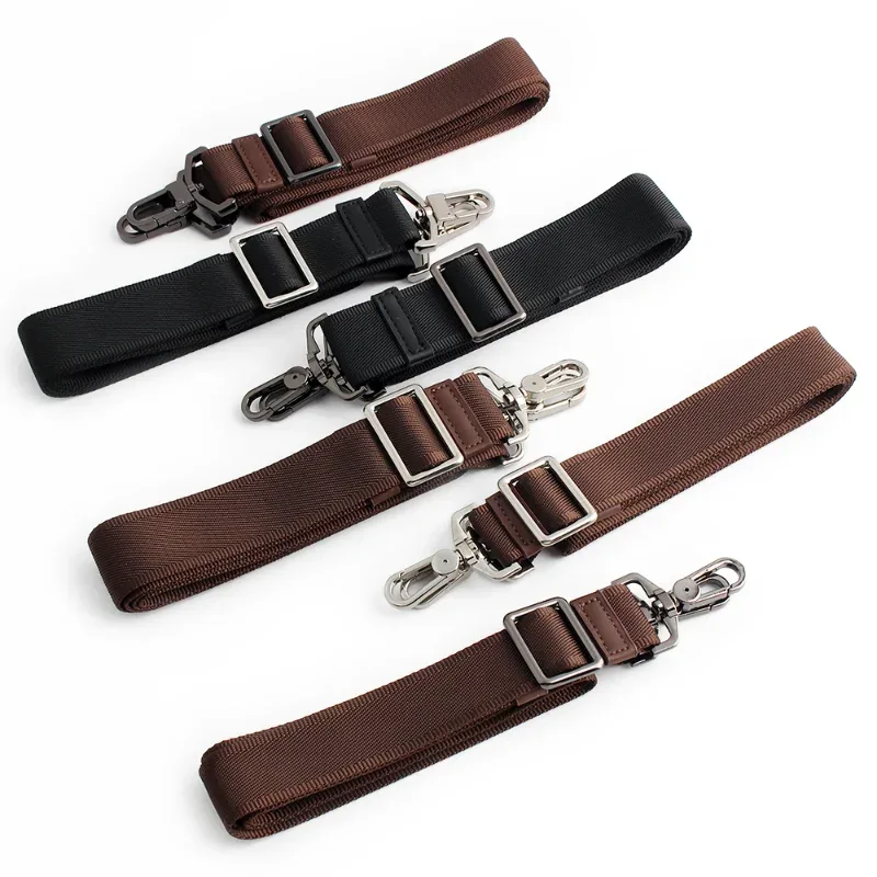 sac à bandoulière épais et détachable pour hommes, 1 pièce, accessoires pour sac d'ordinateur, porte-documents durable, large bandoulière, accessoires de bricolage