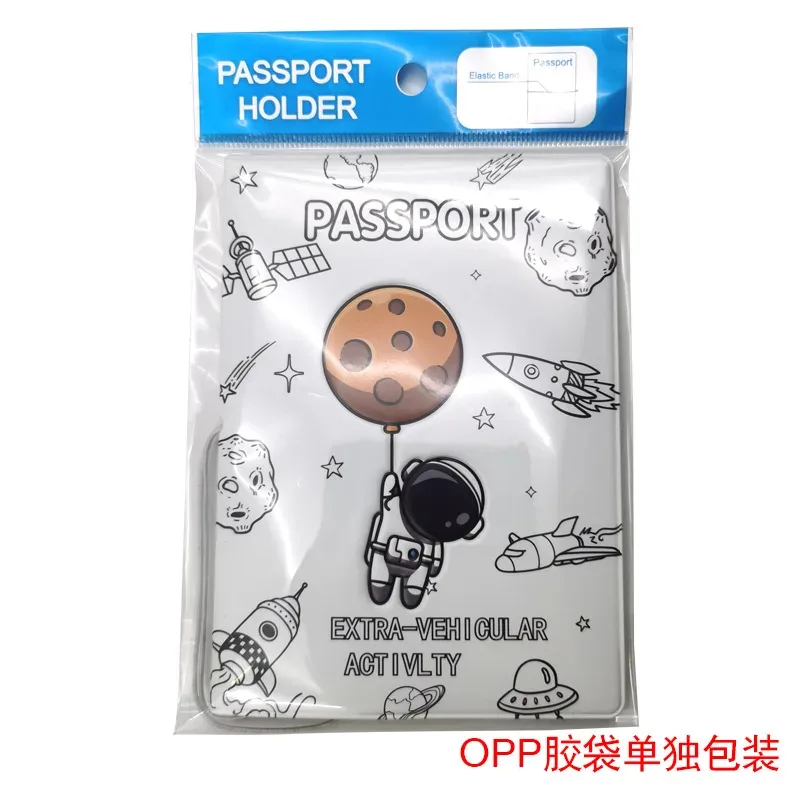 étui de passeport 3d créatif pour hommes et femmes, porte-passeport, sac portefeuille, porte-adresse d'identité, accessoires de voyage portables