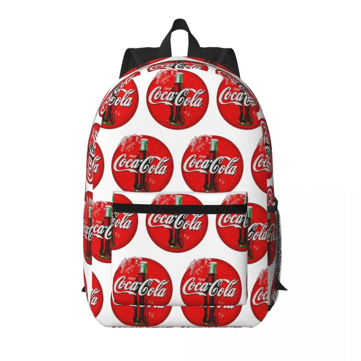 sac à dos coca cola pour étudiants, sac d'école, sac à dos de randonnée, sac à dos de voyage pour garçons et filles, sac à bandoulière