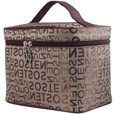 sac à cosmétiques pliable avec lettres 2021, trousse de toilette étanche pour femmes, nécessaire de lavage, sac de rangement de voyage, sacs de maquillage professionnels cq95