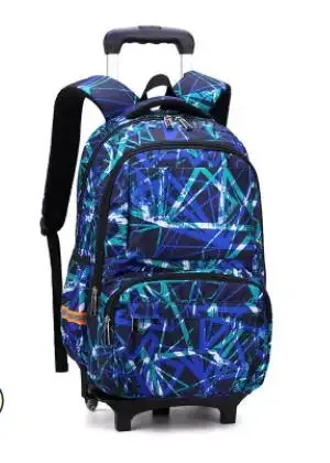 sac à dos à roulettes pour garçons du collège, sacs à roulettes pour adolescents, sac à roulettes pour enfants, sac à dos à roulettes pour garçons